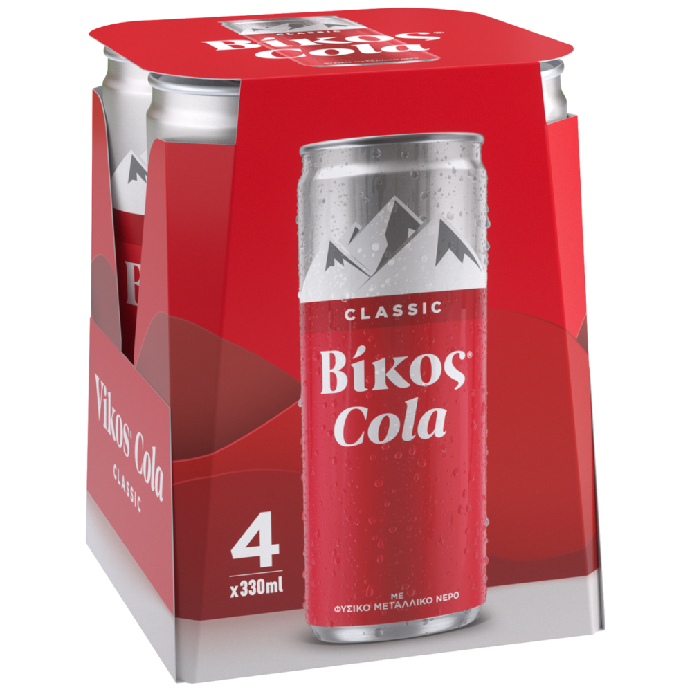 Βίκος Cola 4x330ml