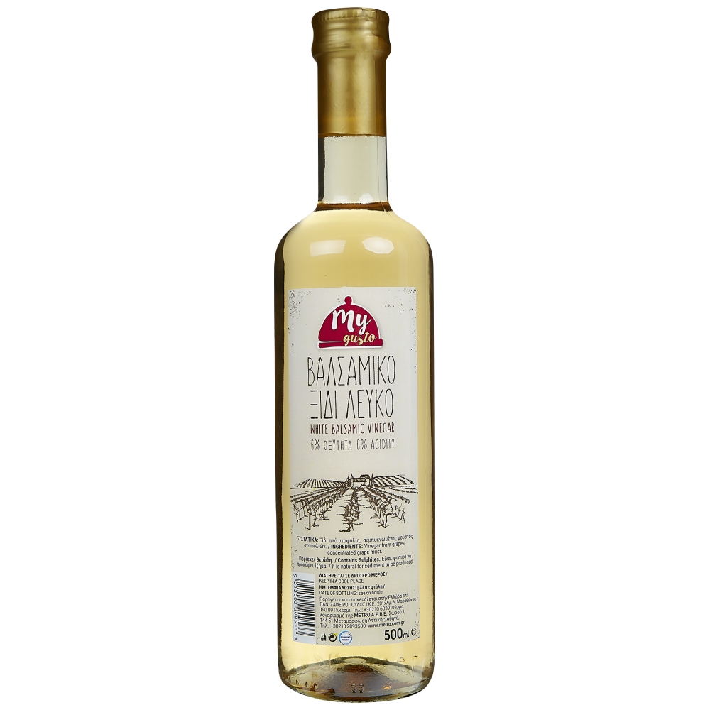 My Gusto Ξίδι Βαλσάμικο Λευκό 500ml