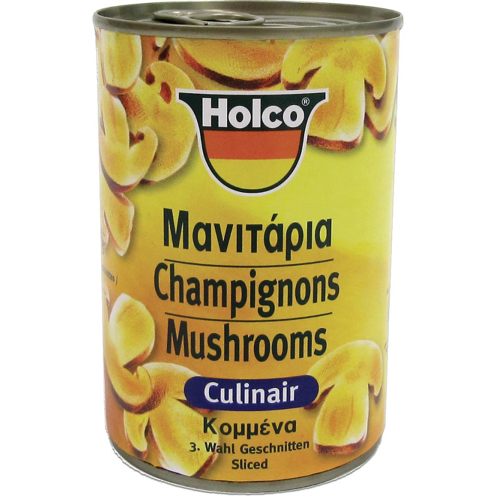 Holco Μανιτάρια Τεμαχισμένα 400gr