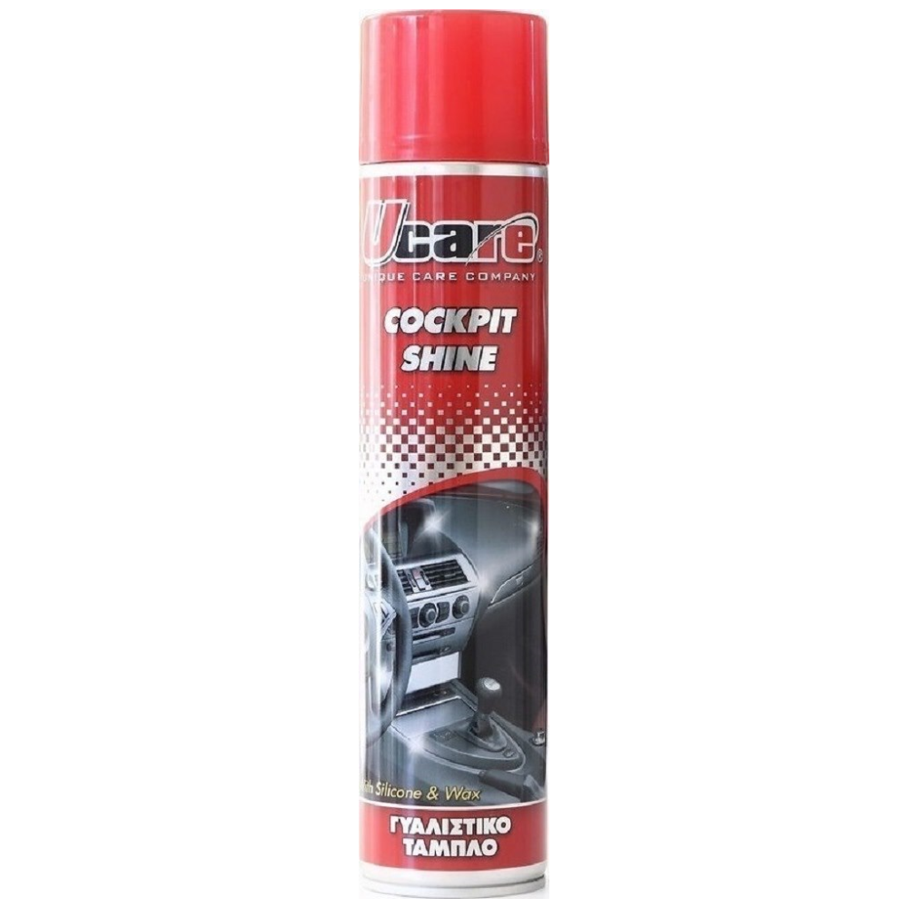 Ucare Γυαλιστικό Ταμπλό Διάφορα Αρώματα 650ml