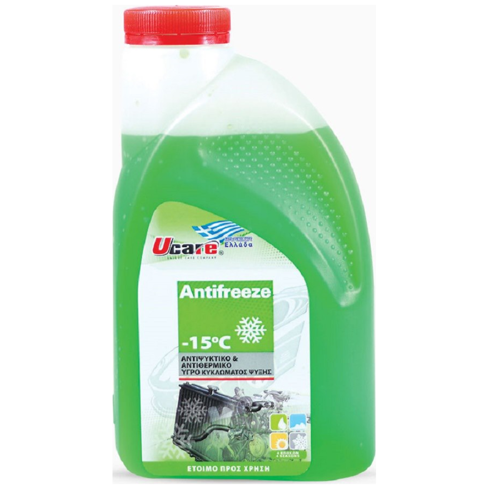Ucare Αντιψυκτικό Ψυγείου -15C Πράσινo 1lt