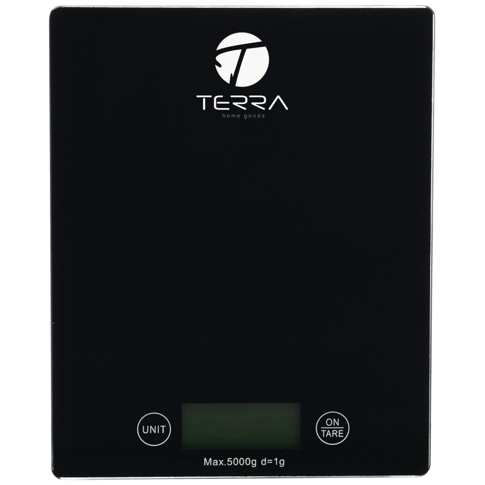 Terra Ζυγαριά Κουζίνας Black