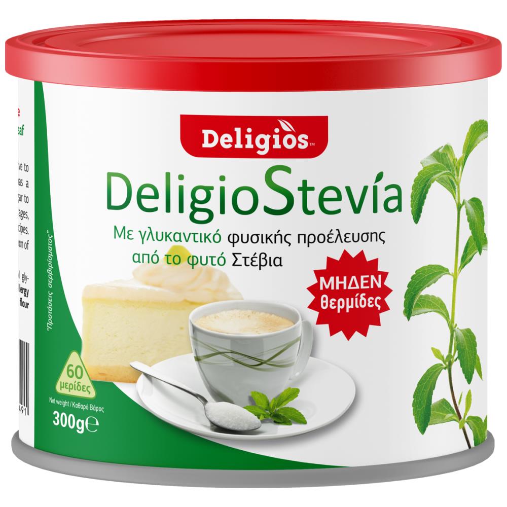 Deligios Γλυκαντικό Stevia Σε Σκόνη 300gr