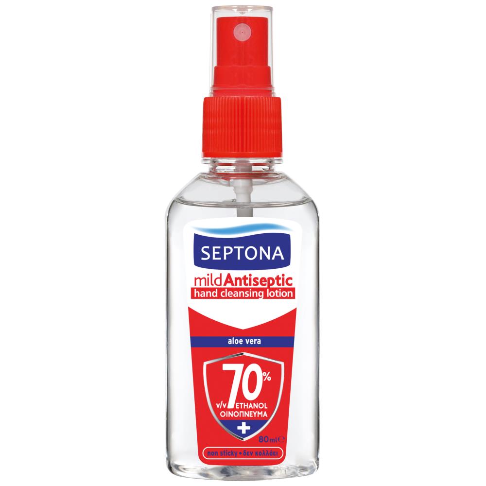 Septona Αντισηπτική Lotion Χεριών 80ml
