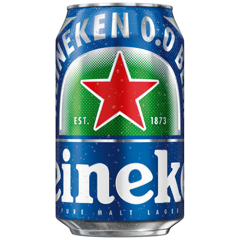 Heineken 0.0 Μπίρα Κουτί 330ml