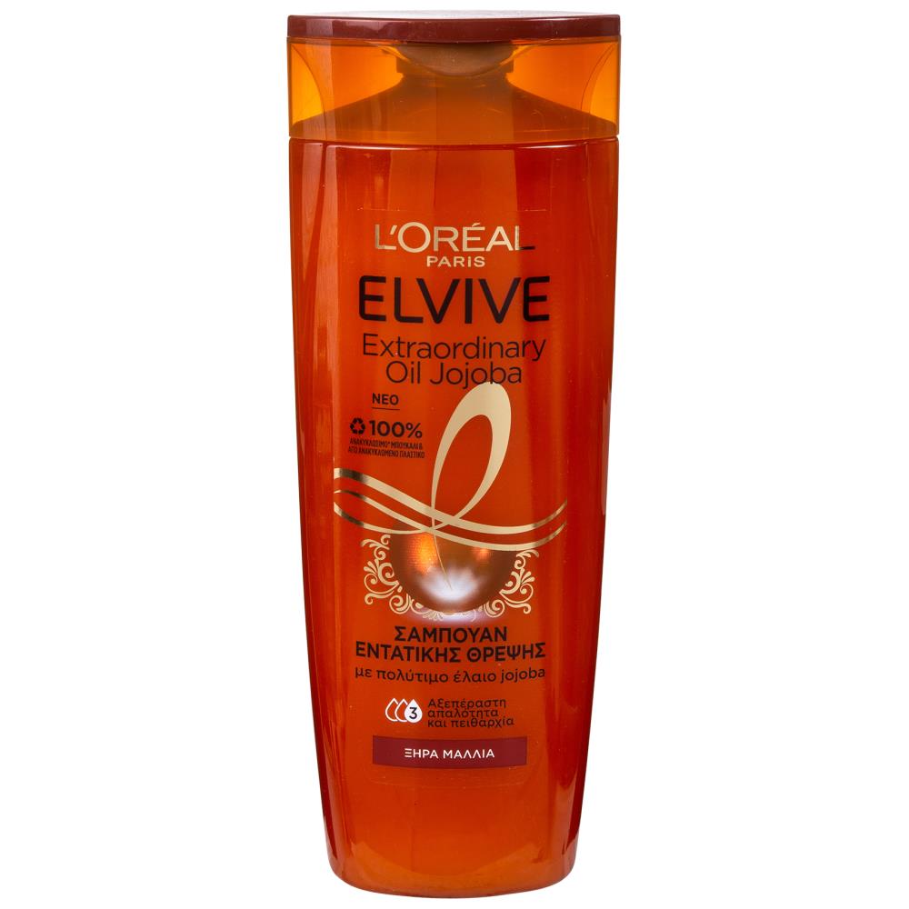 Elvive Extraordinary Jojoba Σαμπουάν 400ml