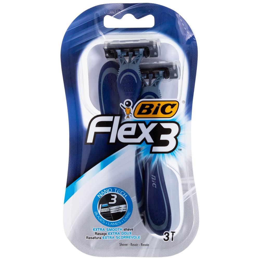 BIC Flex 3 Ανδρικά Ξυραφάκια 3τεμ