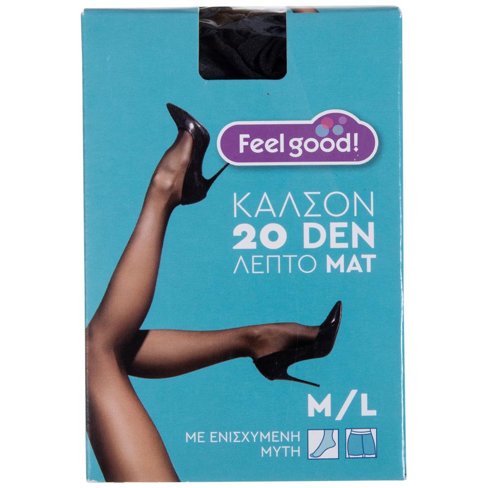 Feel Good! Καλσόν Mousse 20D Γραφίτης M/L