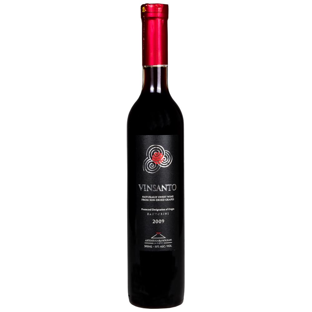 Vinsanto Σαντορίνη Καραμολέγκος Γλυκός Οίνος 500ml