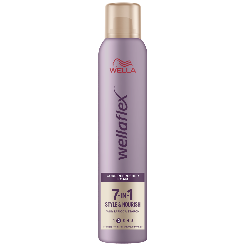 Wellaflex 7 in 1 Αφρός Για Μπούκλες 200ml