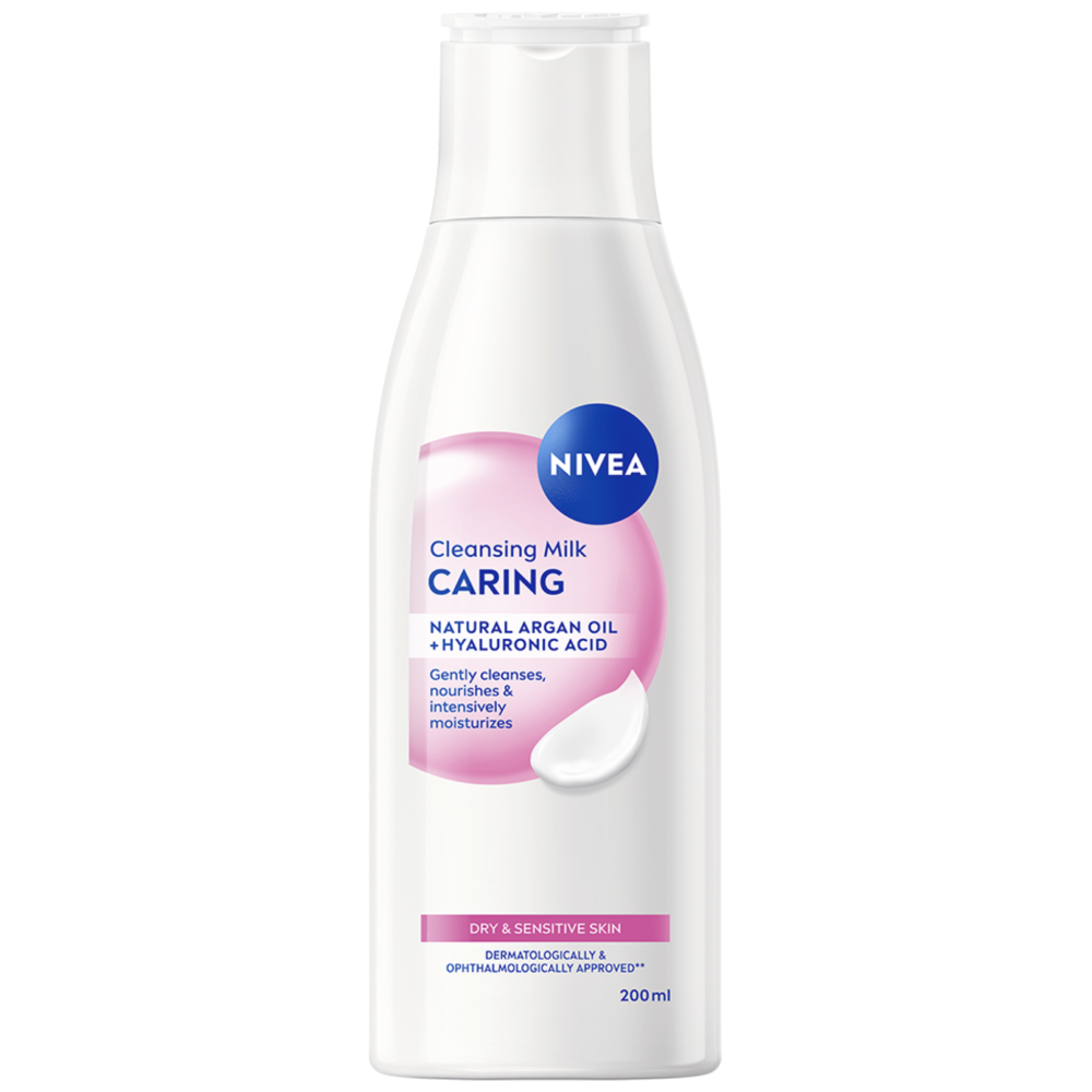 Nivea Visage Απαλό Γαλάκτωμα Καθαρισμού Ξηρές, Ευαίσθητες 200ml