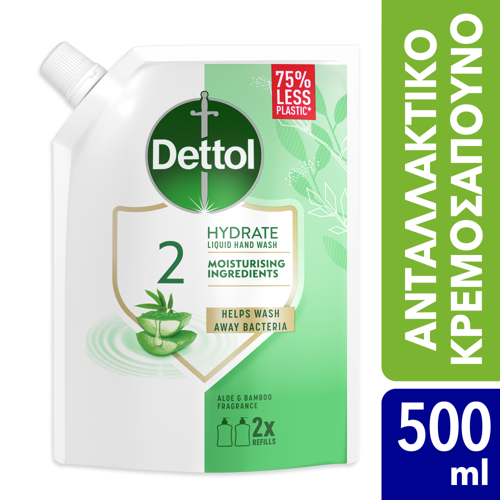 Dettol Κρεμοσάπουνο Ανταλλακτικό Aloe Vera 500ml