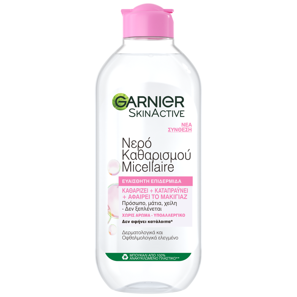 Garnier Micellaire Νερό Ντεμακιγιάζ Ευαίσθητες 400ml
