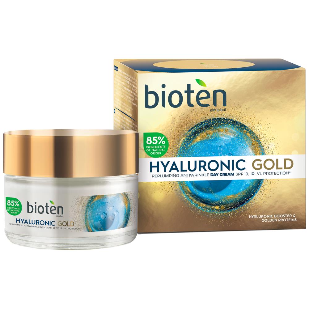 Bioten Hyaluronic Gold Κρέμα Ημέρας 50ml