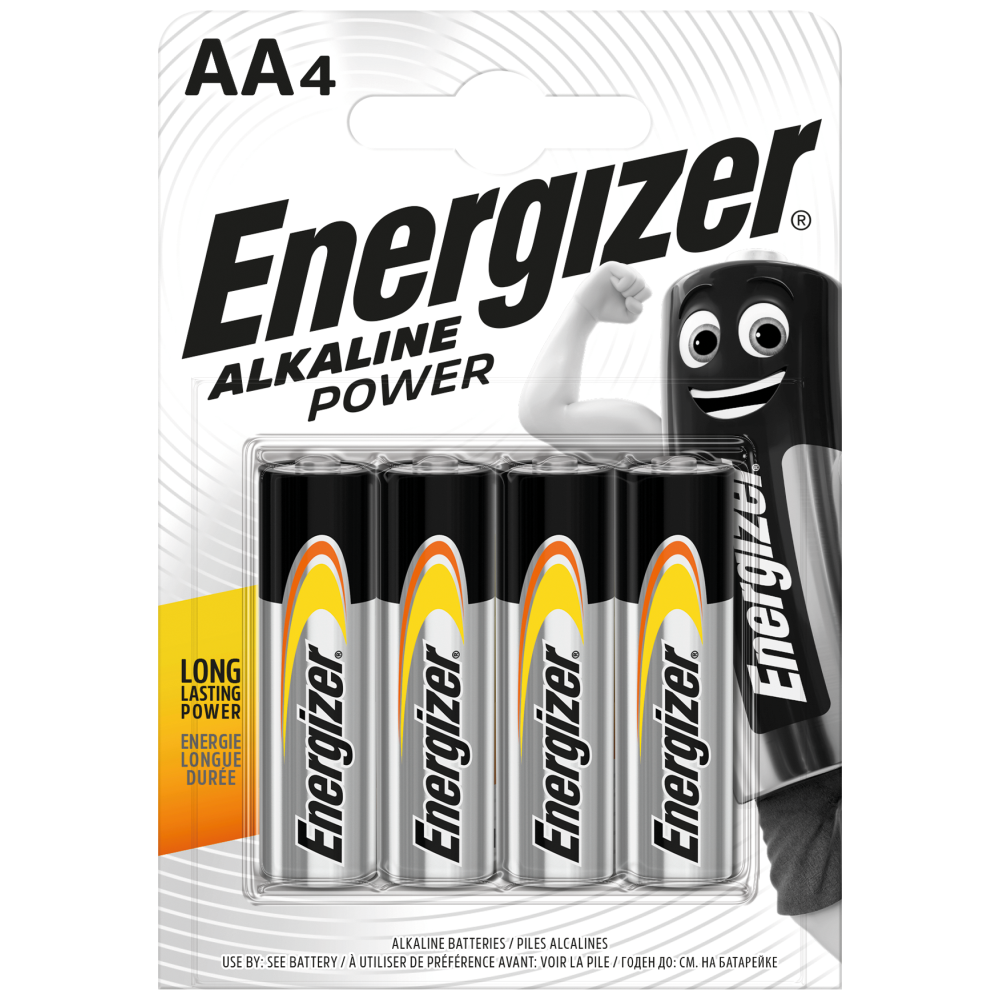 Energizer Power Μπαταρία Αλκαλική ΑΑ 4τεμάχια