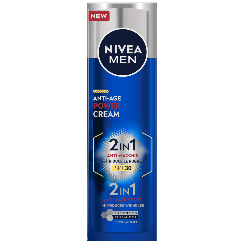 Nivea Men 2 In 1 Anti Age Power Cream Spf 30 50ml