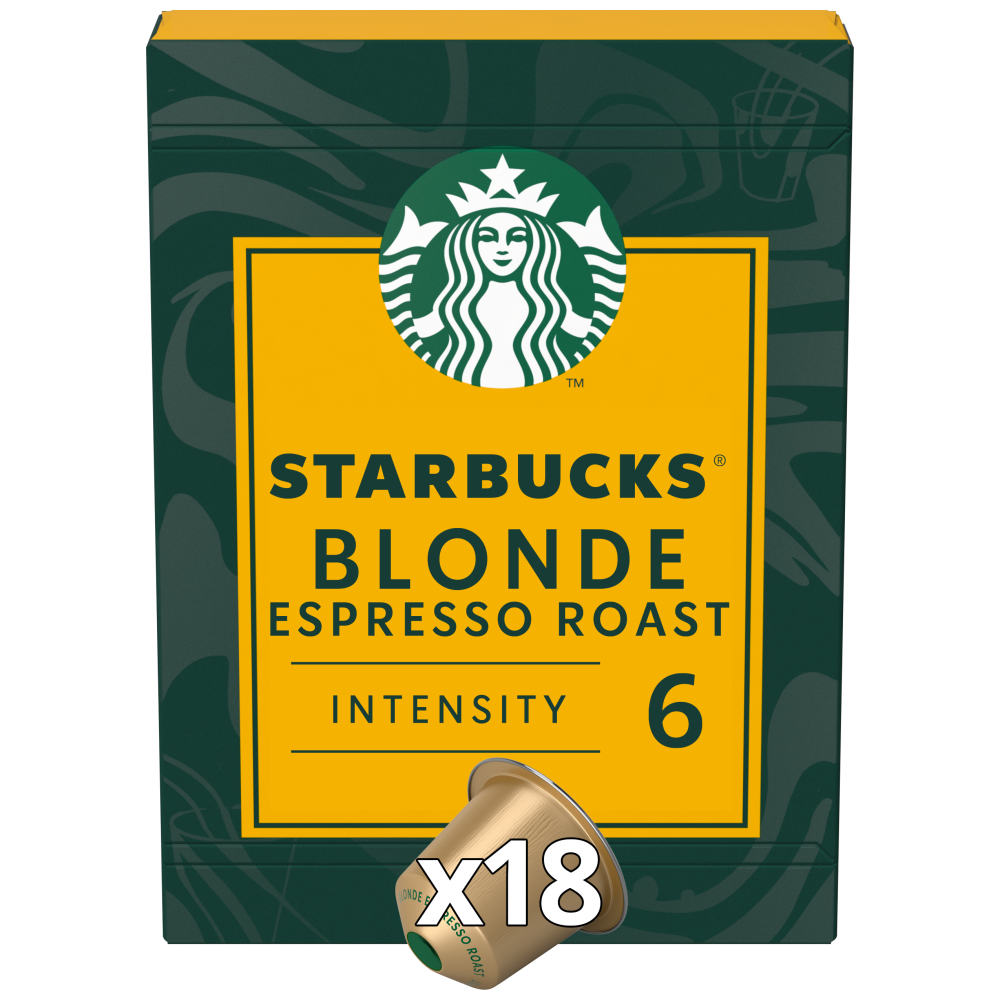 Starbucks Espresso Blonde Κάψουλες 18τεμ 94gr