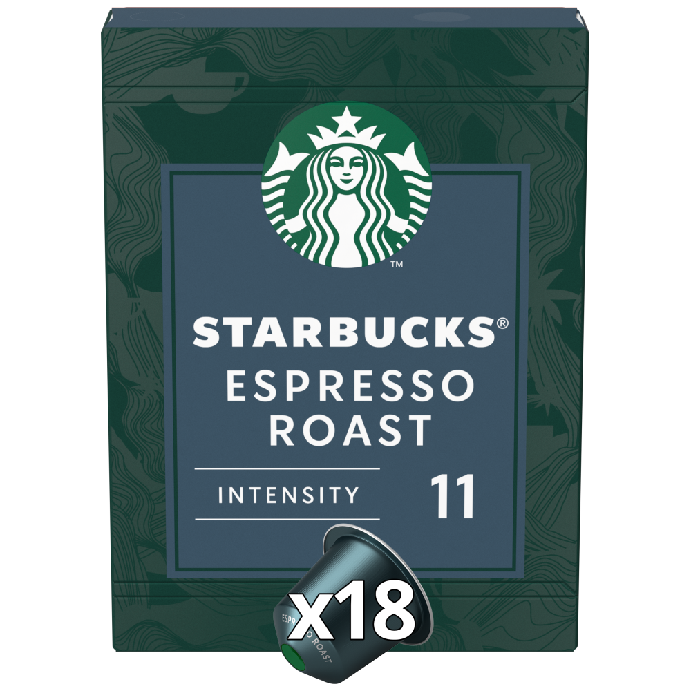 Starbucks Espresso Roast Κάψουλες 18τεμ 101gr