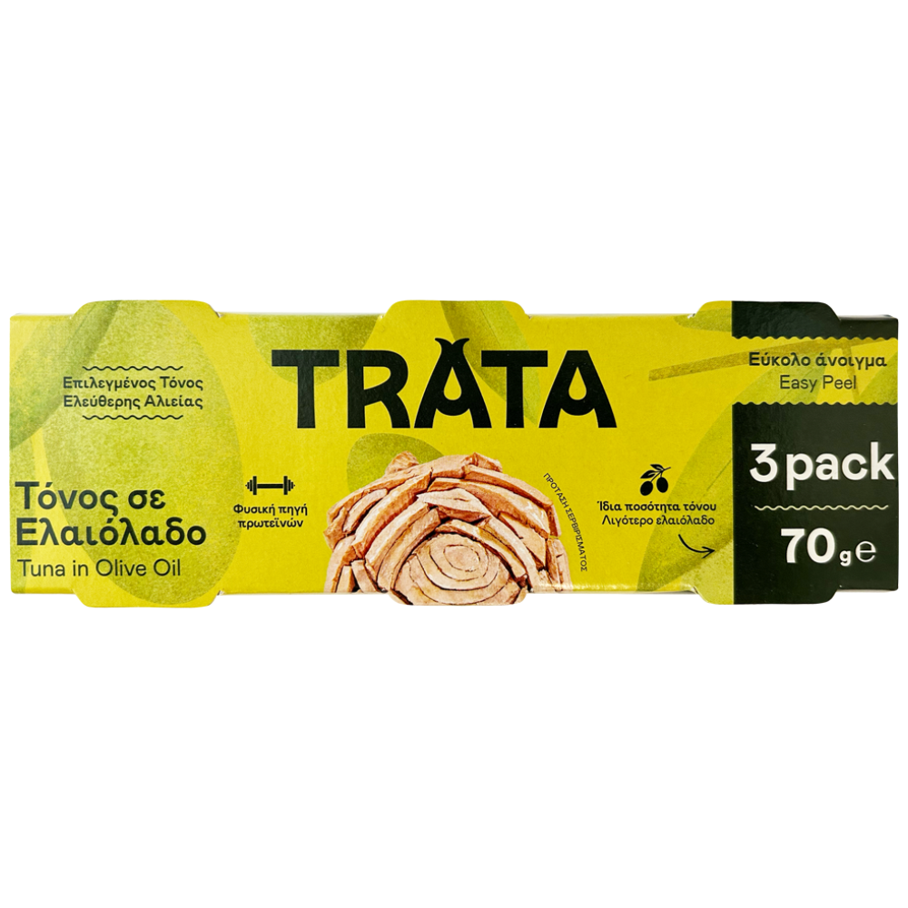 Trana Τόνος Σε Ελαιόλαδο 3x70gr