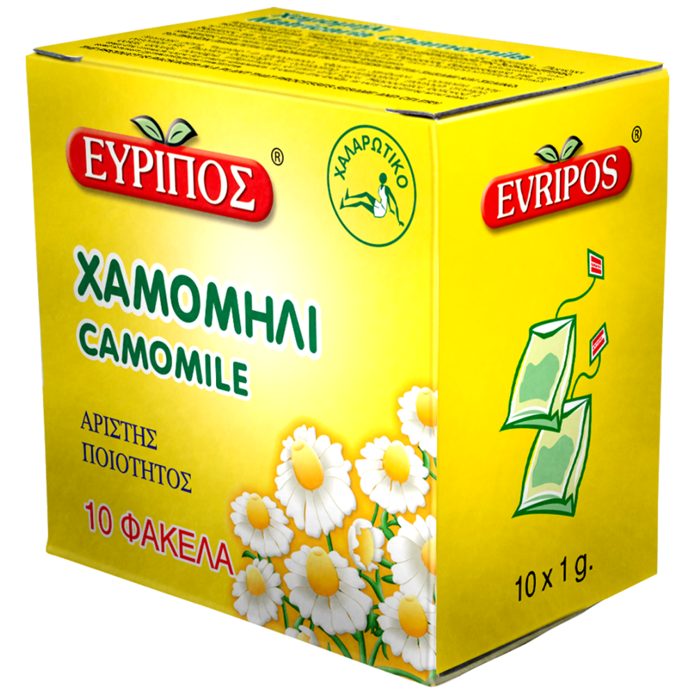 Ευρίπος Χαμομήλι Κουτί 10 Φακελάκια