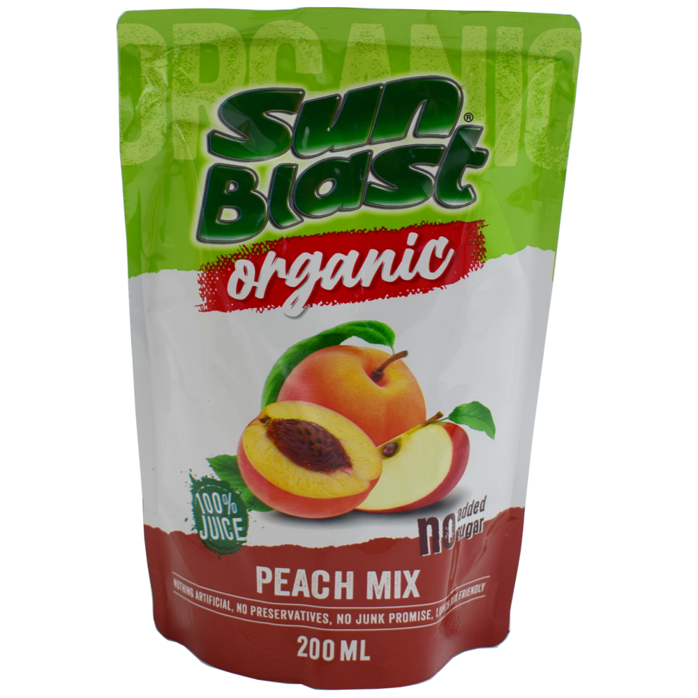 Sun Blast Χυμός Ροδάκινου Bio 200ml