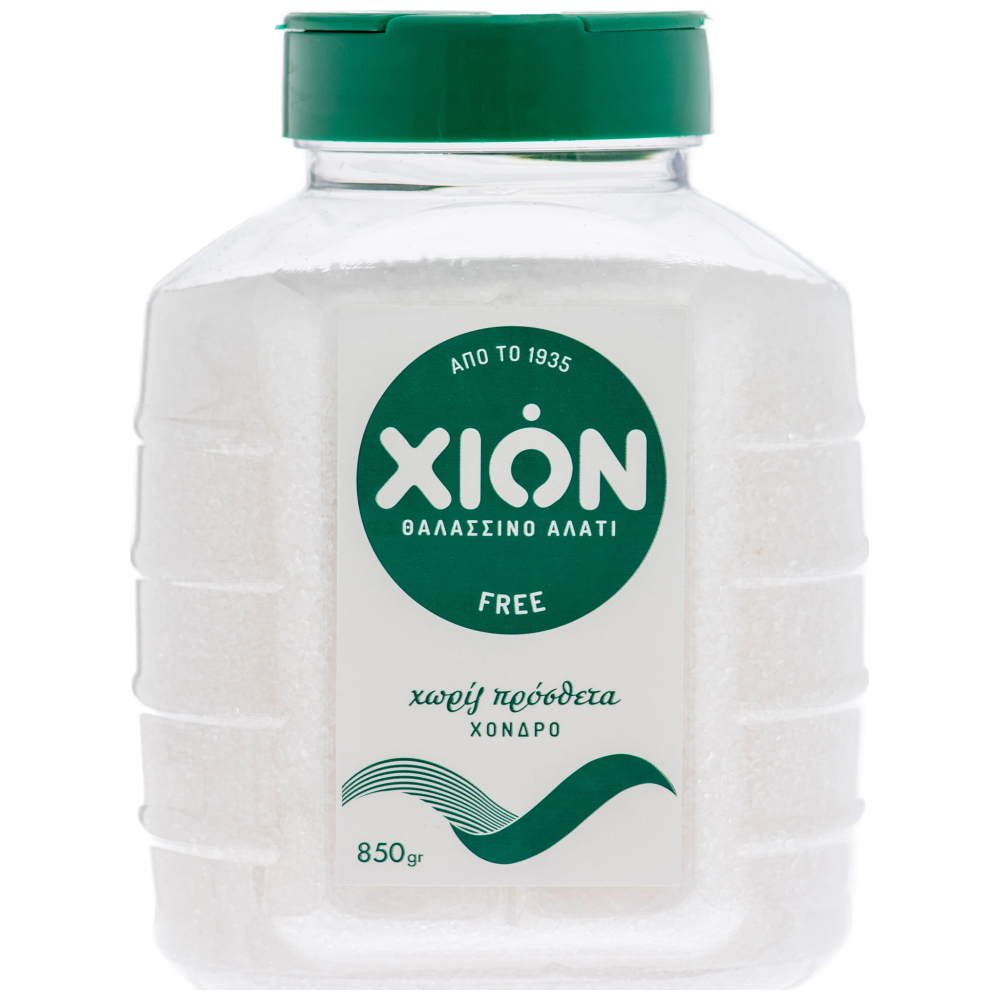 Χιών Αλάτι Φιάλη Χονδρό 850gr