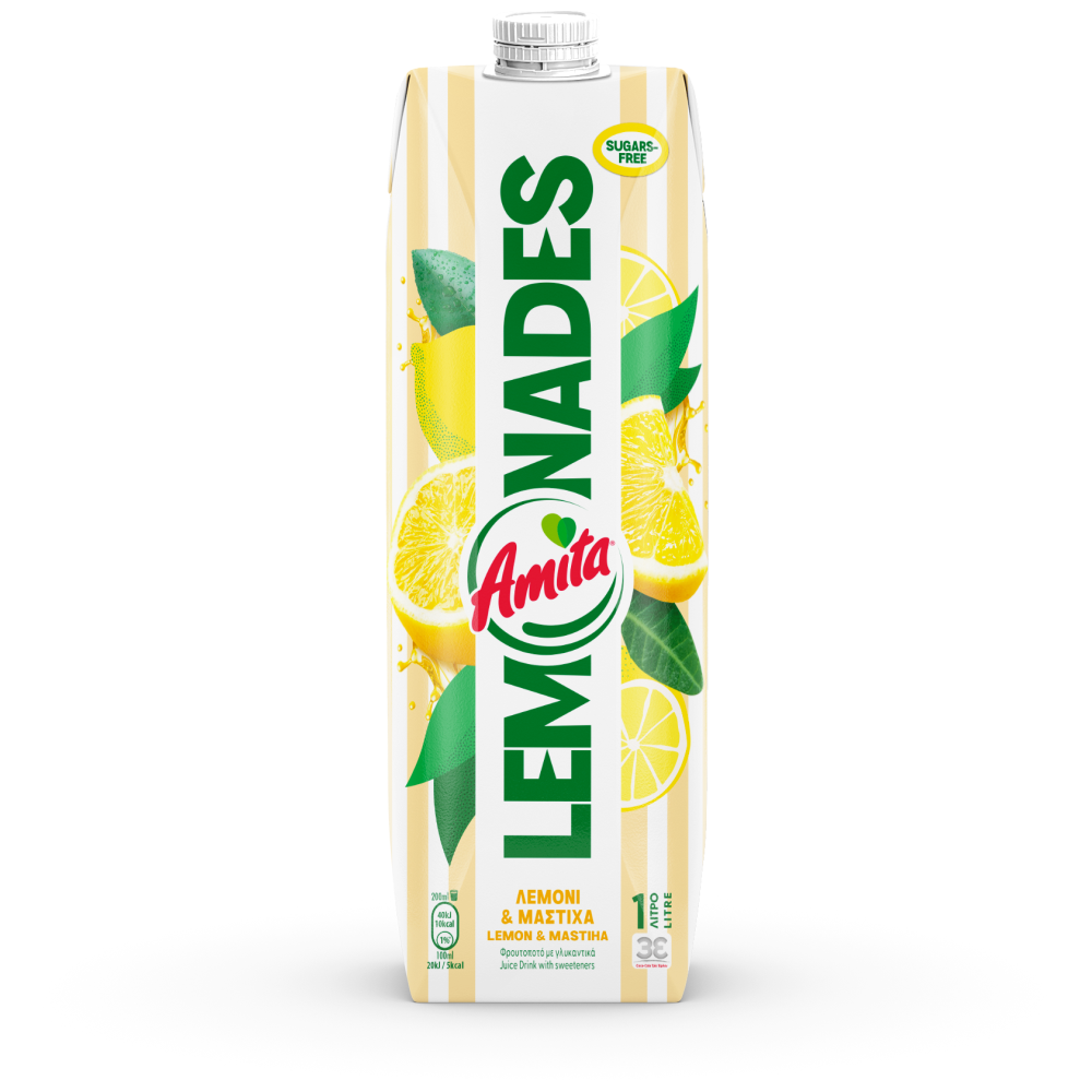 Amita Lemonades Μαστίχα 1lt