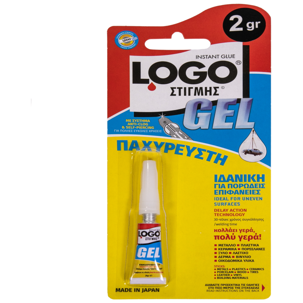 Logo Gel Κόλλα 2gr