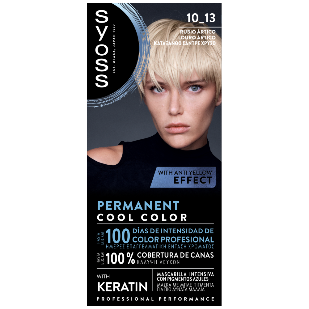 Syoss Color No 10-13 Κατάξανθο Σαντρέ Χρυσό 50ml
