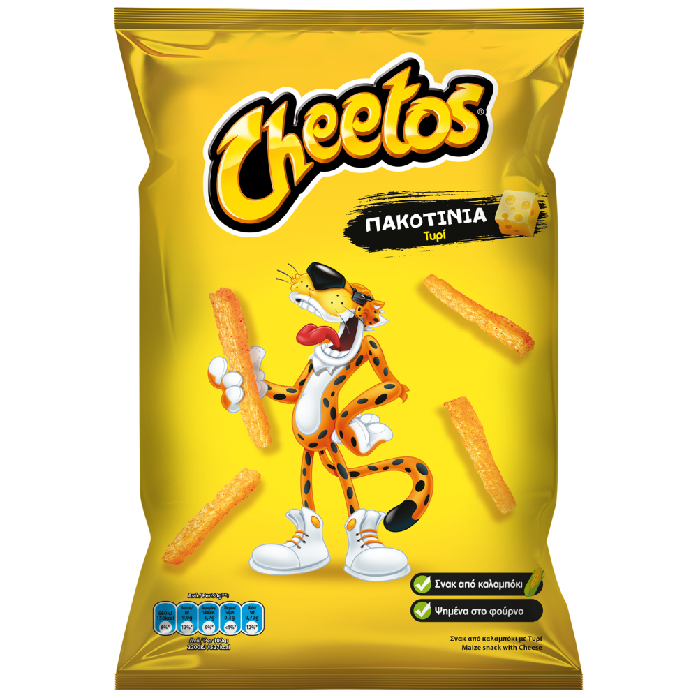 Cheetos Πακοτίνια Τυρί 125gr