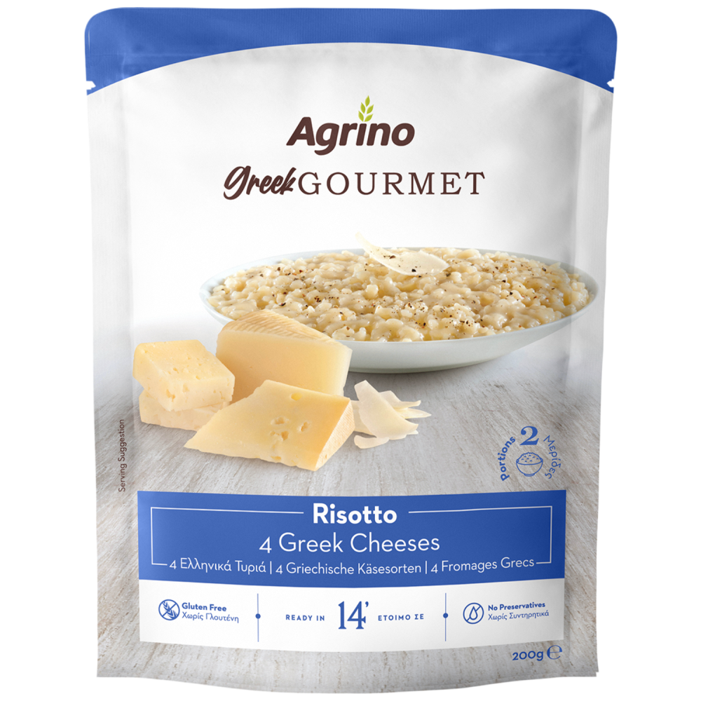Agrino Bistro Risotto 4 Τυριά Ελλάδας 200gr