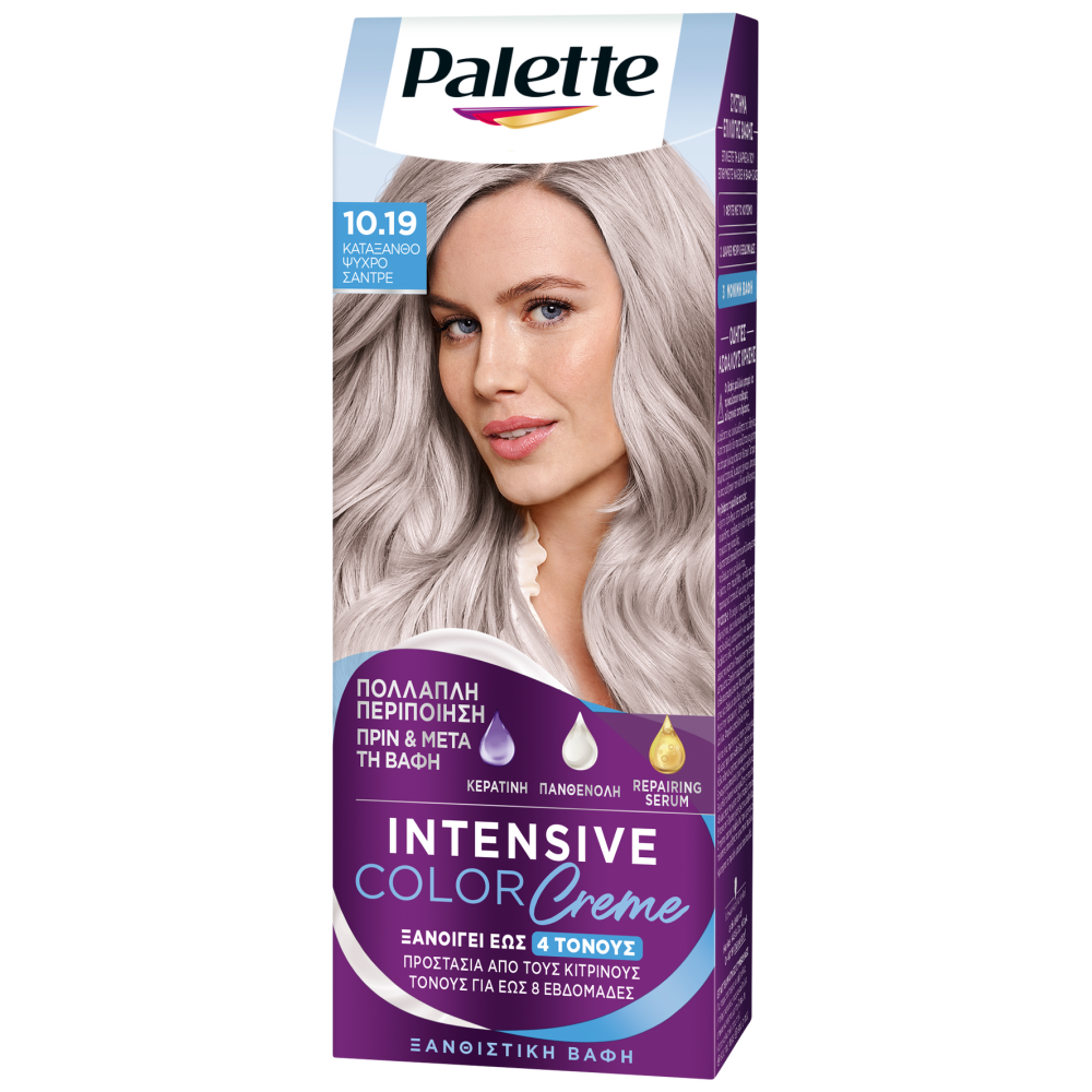 Palette Semi Set Βαφή Κατάξανθο Ψυχρό Σαντρέ Ν. 10.19