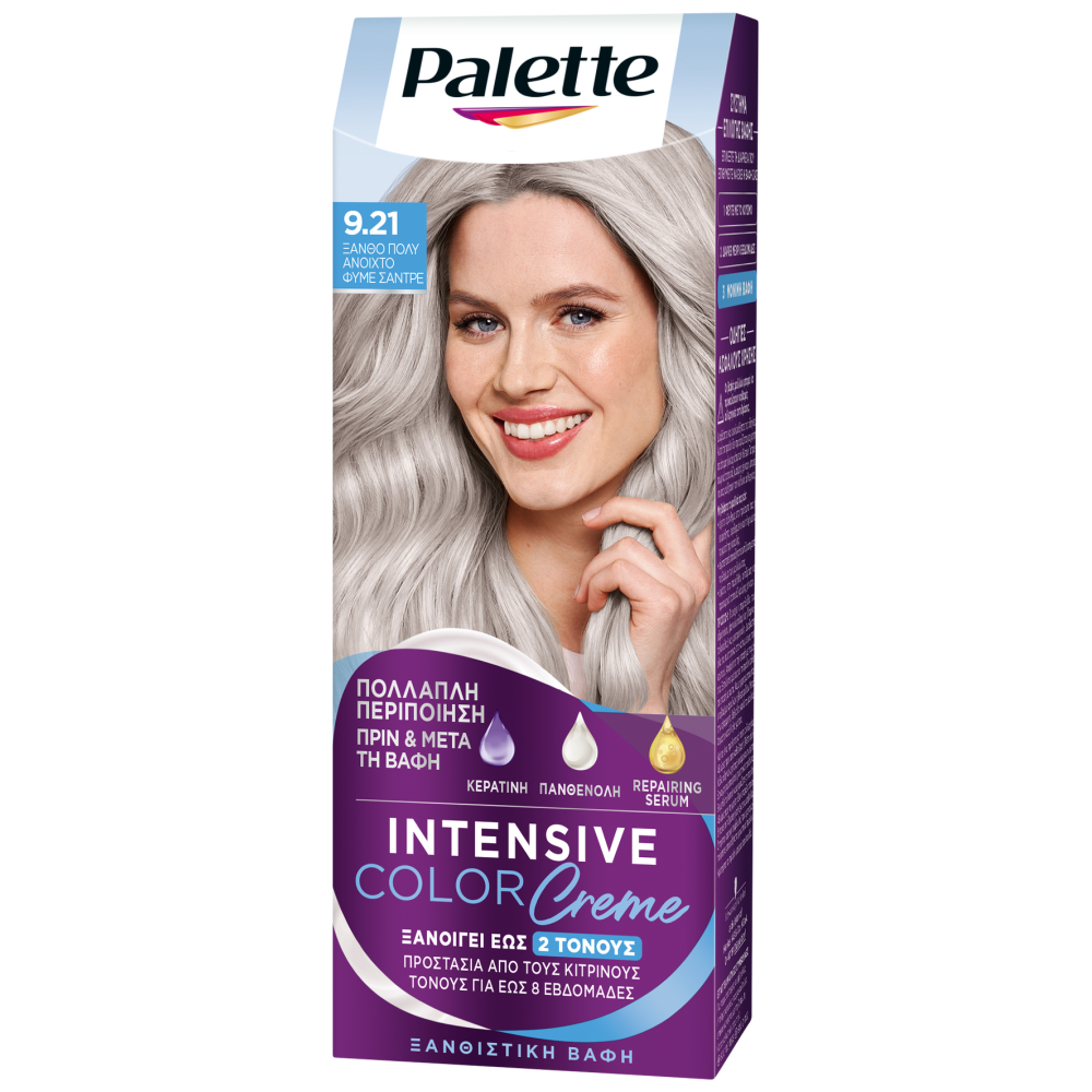 Palette Βαφή Μαλλιών Ξανθό Πολύ Ανοιχτό Φυμε Σαντρέ Νο 9.21
