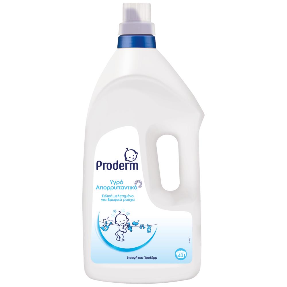 Proderm Υγρό Απορρυπαντικό 2,8 Lt, 40 Μεζούρες