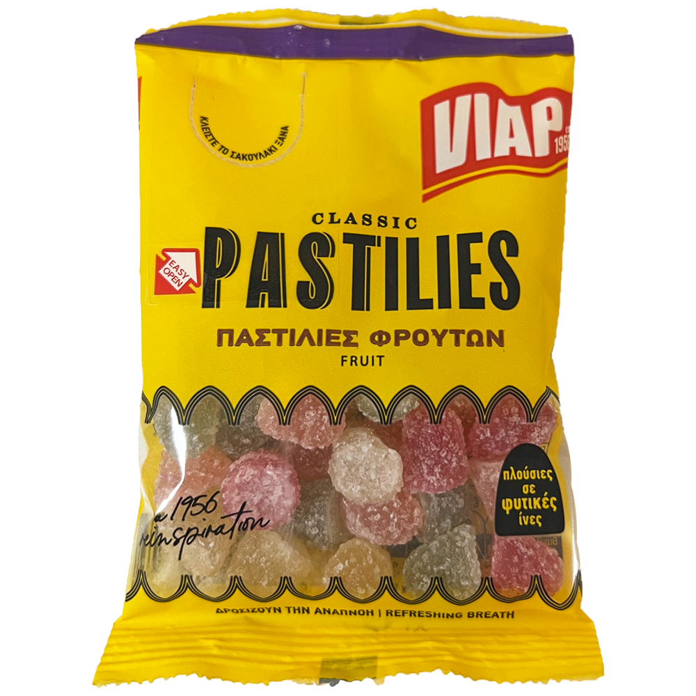 Βιάπ Mentel Παστίλιες Φρούτων 60gr