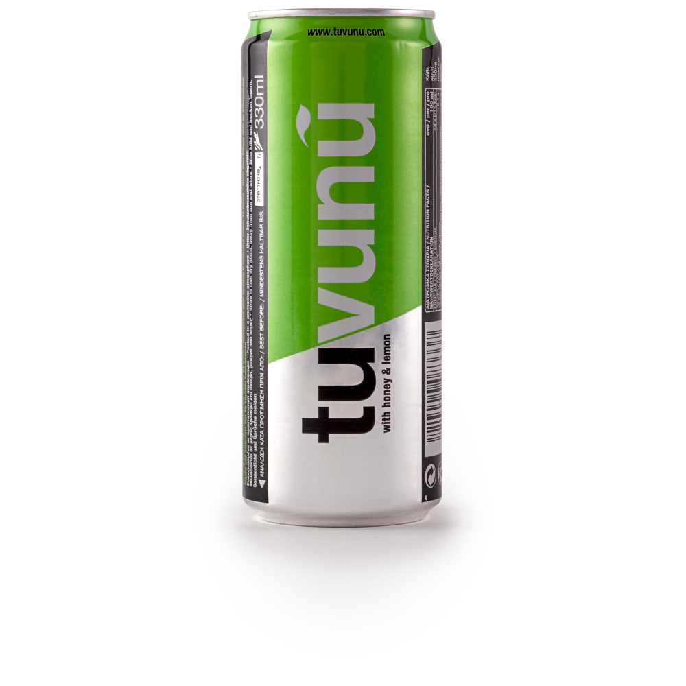 Tuvunu Τσάϊ με Μέλι & Λεμόνι Κουτί 330ml