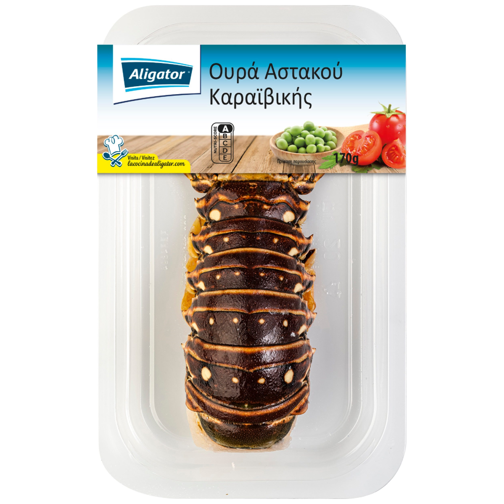 Aligator Ουρά Αστακού Καραϊβικής Κατεψυγμένη 170gr