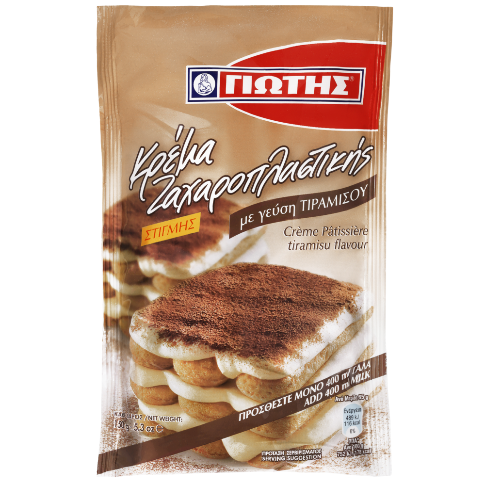 Γιώτης Κρέμα Ζαχαροπλαστικής Τιραμισού 150gr