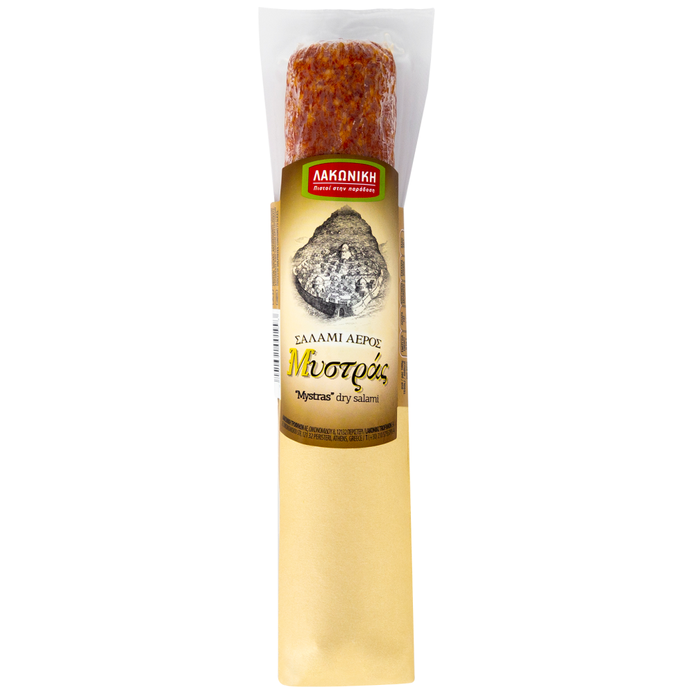 Λακωνική Σαλάμι Αέρος Μυστράς 220gr