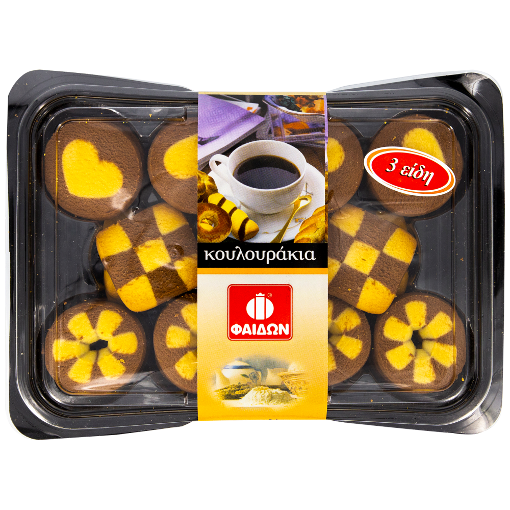 Φαίδων Ποικιλία Κουλουράκια Με Βούτυρο 350gr