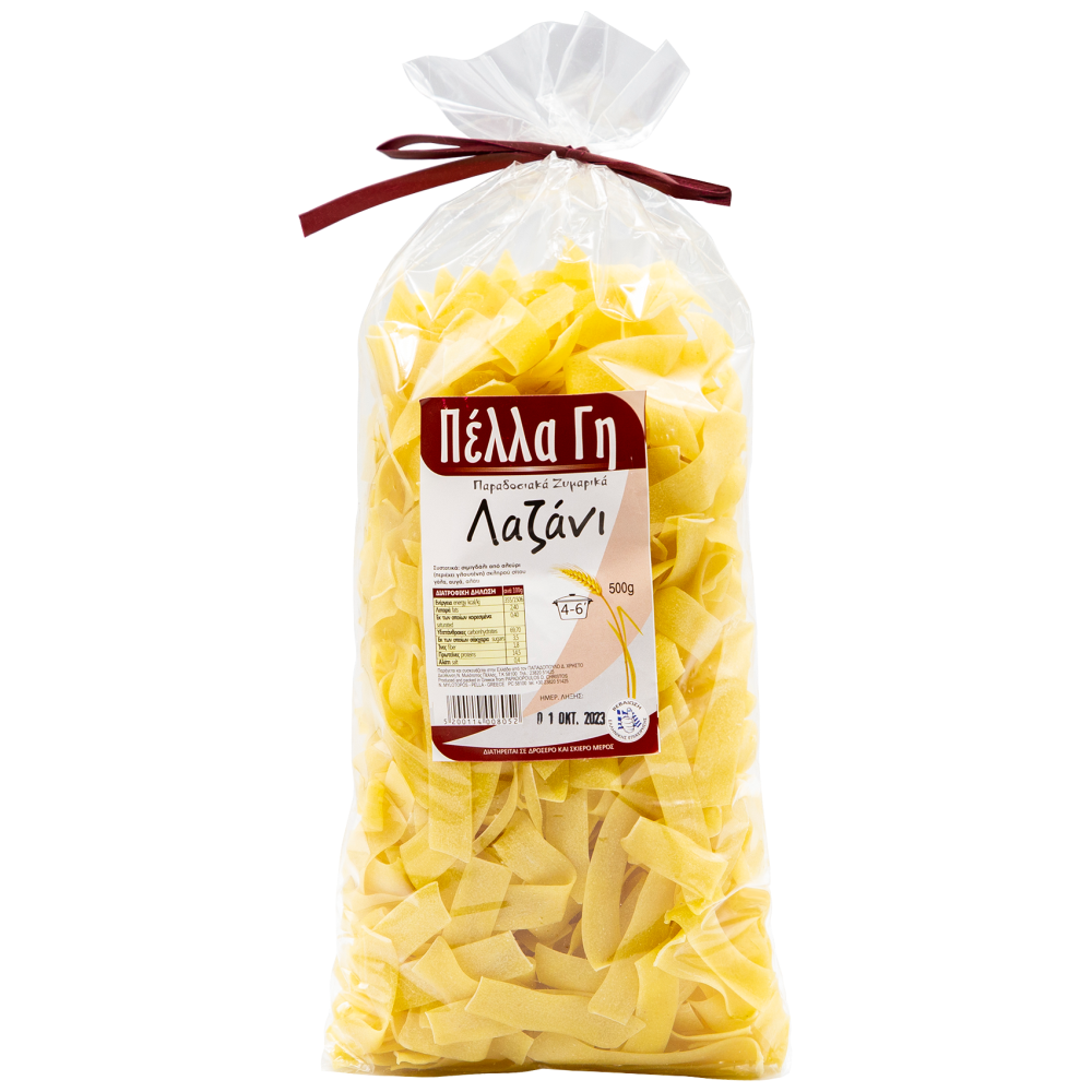 Πέλλα Γη Λαζάνι 500g