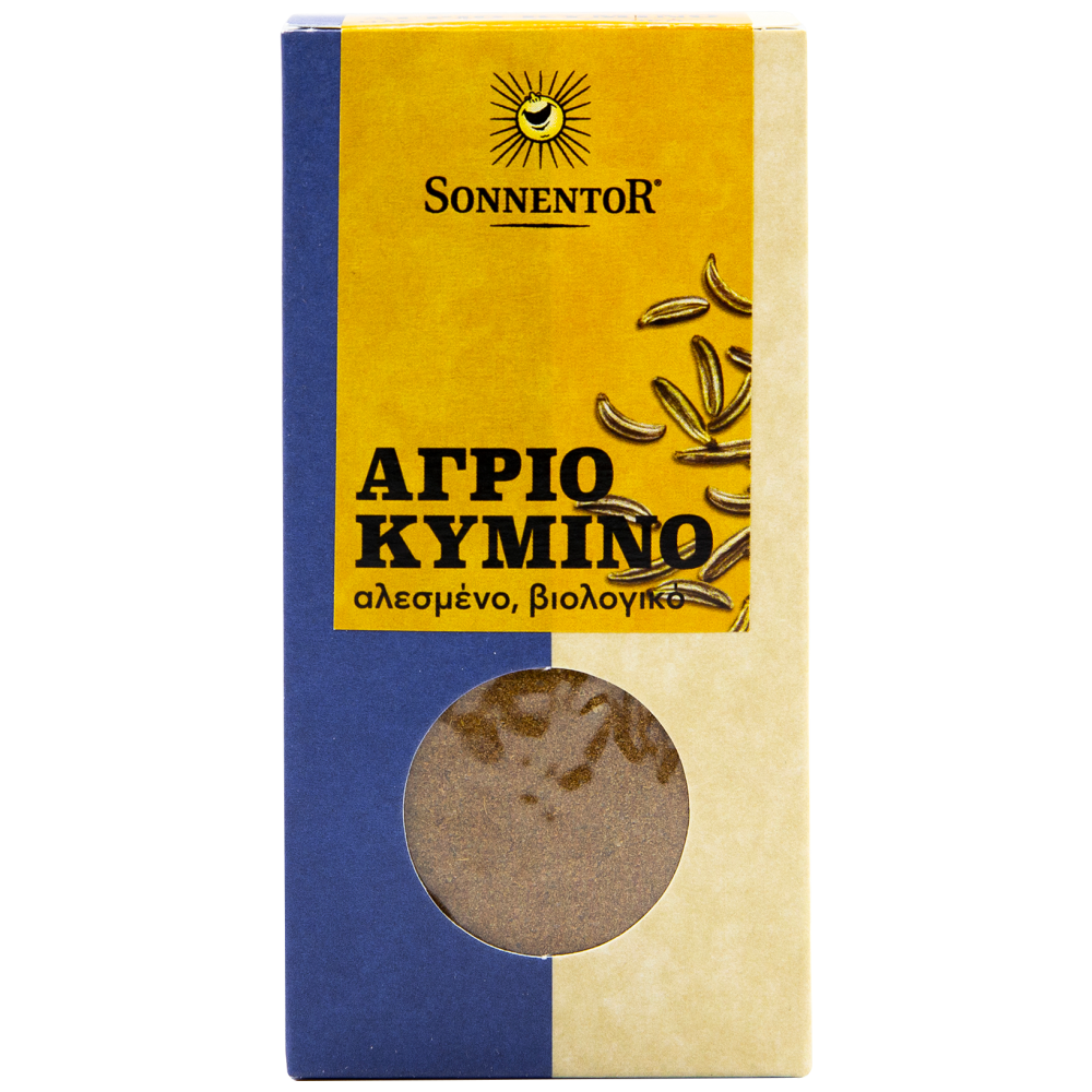 Sonnentor Κύμινο Άγριο Αλεσμένο Βio 60gr