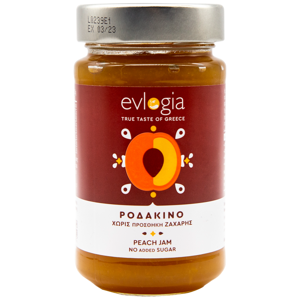 Evlogia Μαρμελάδα Ροδάκινο 280gr