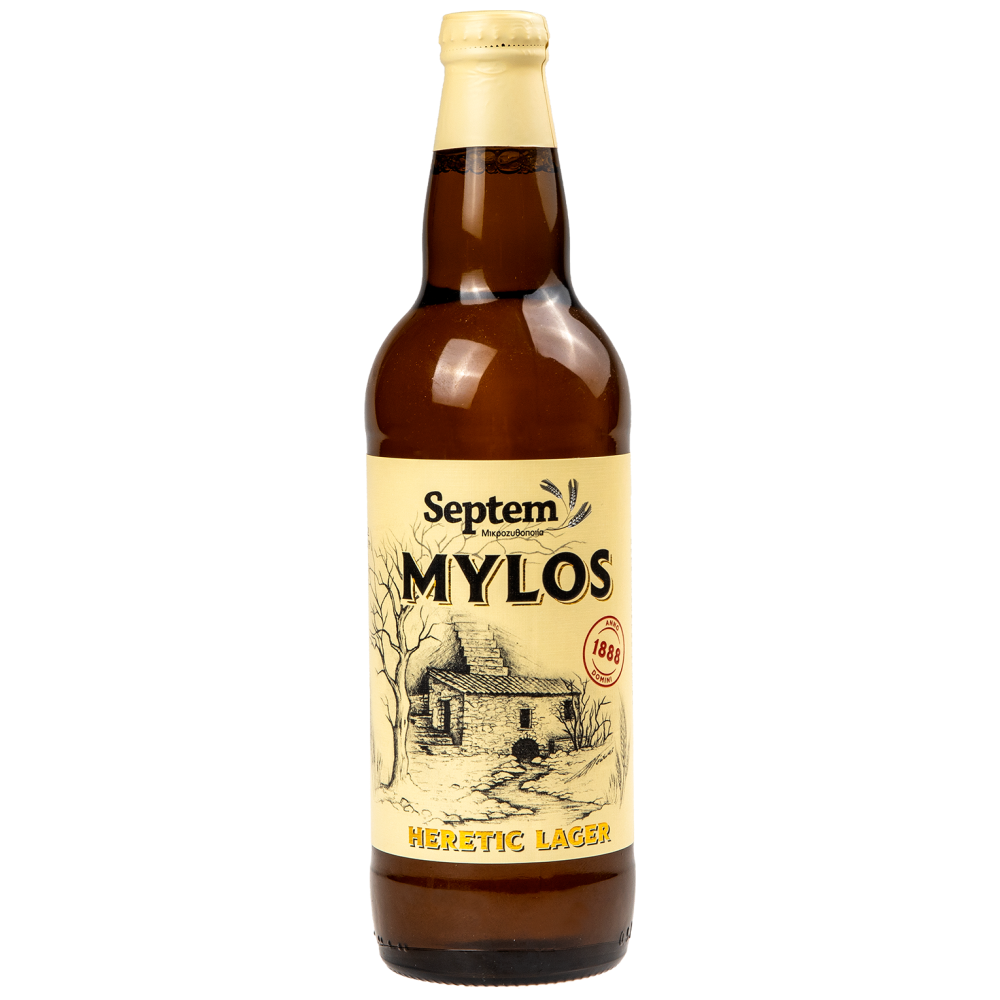 Septem Mylos Μπίρα Φιάλη 500ml