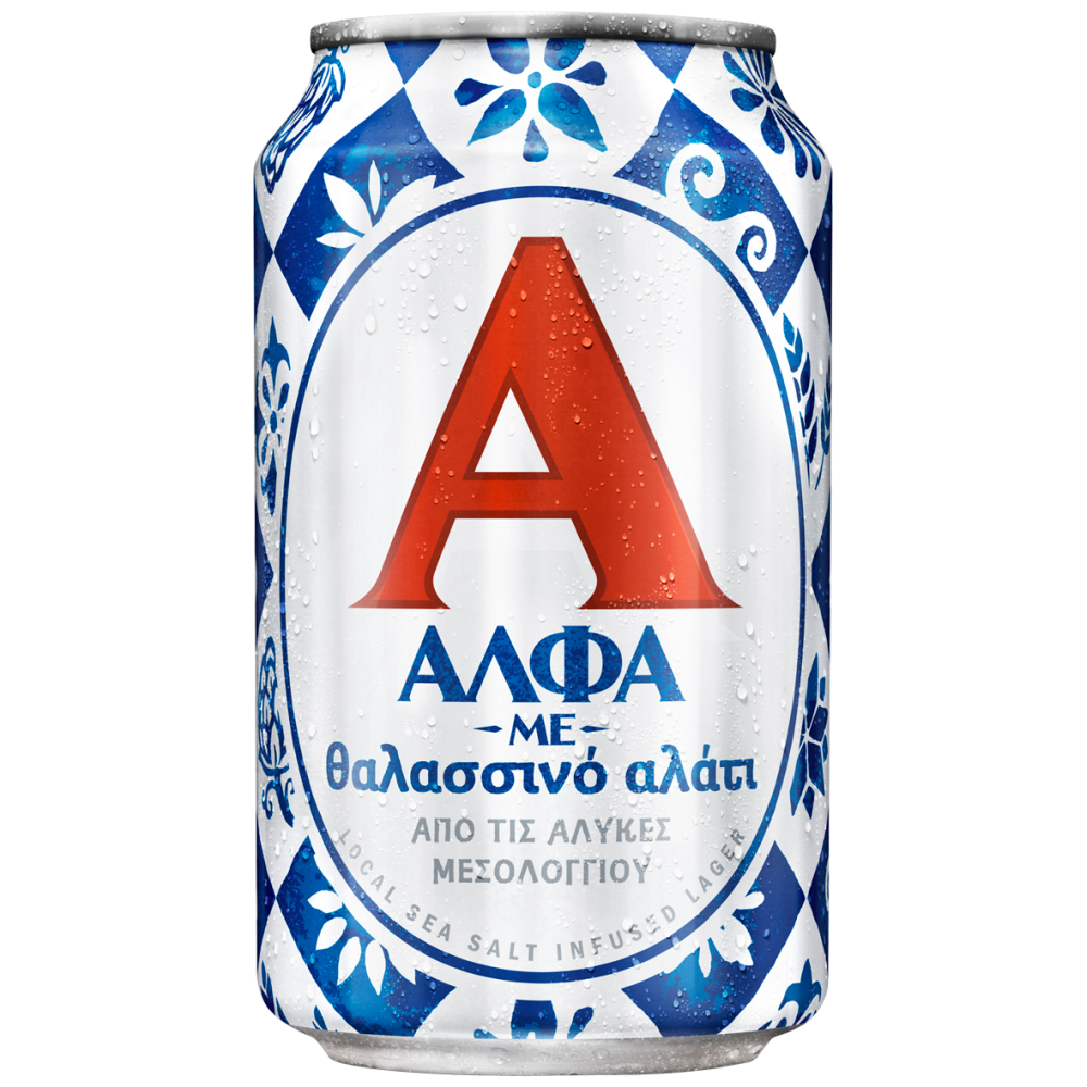 ΑΛΦΑ Μπίρα Sea Salt Κουτί 330ml