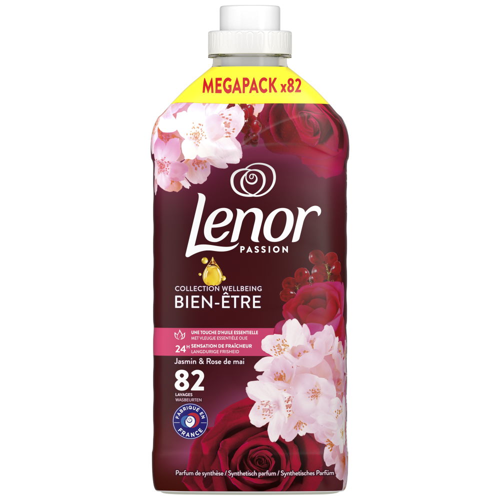 Lenor Μαλακτικό Ρούχων Jasmine & Rose 82μεζ