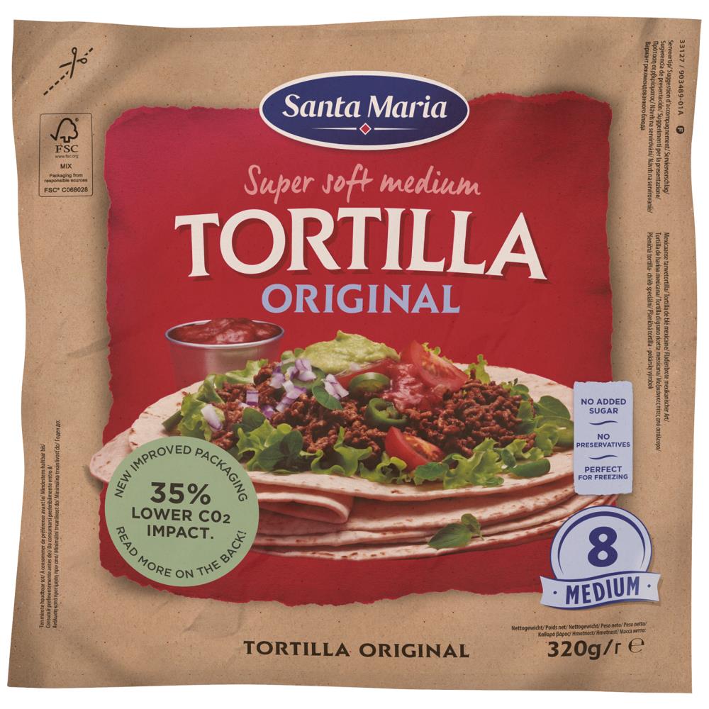 Santa Maria Πίτες Tortilla 320gr