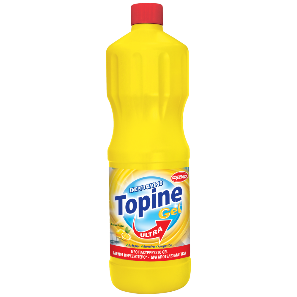Topine Ultra Λεμόνι Χλώριο 750ml