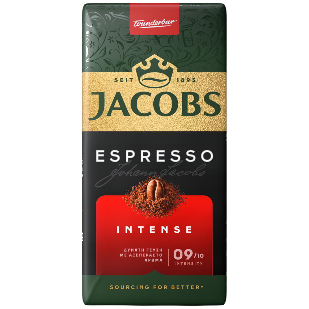 Jacobs Καφές Espresso Δυνατός 225gr