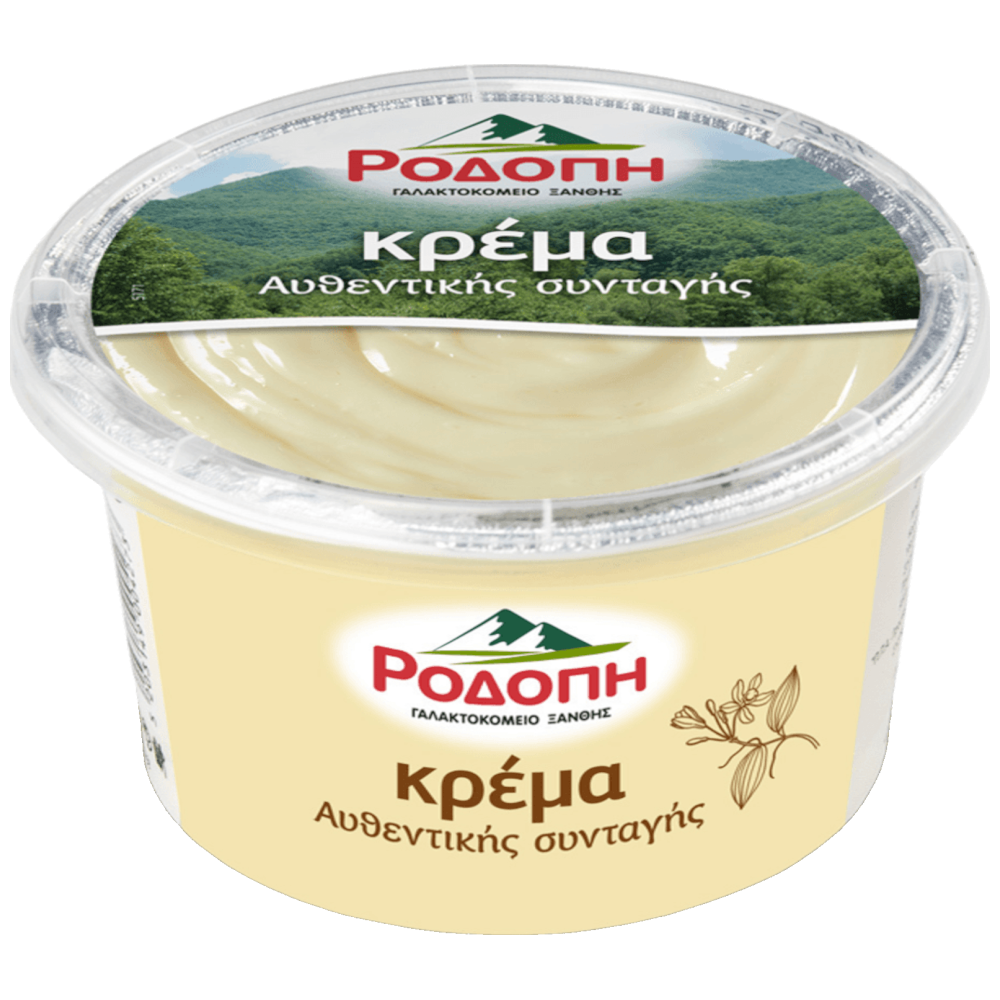 Ροδόπη Κρέμα Βανίλια 160gr